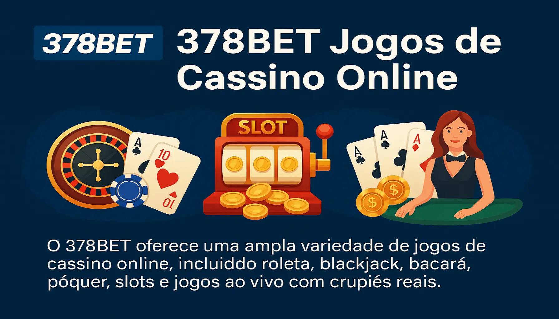 Jogos de cassino online 378BET
