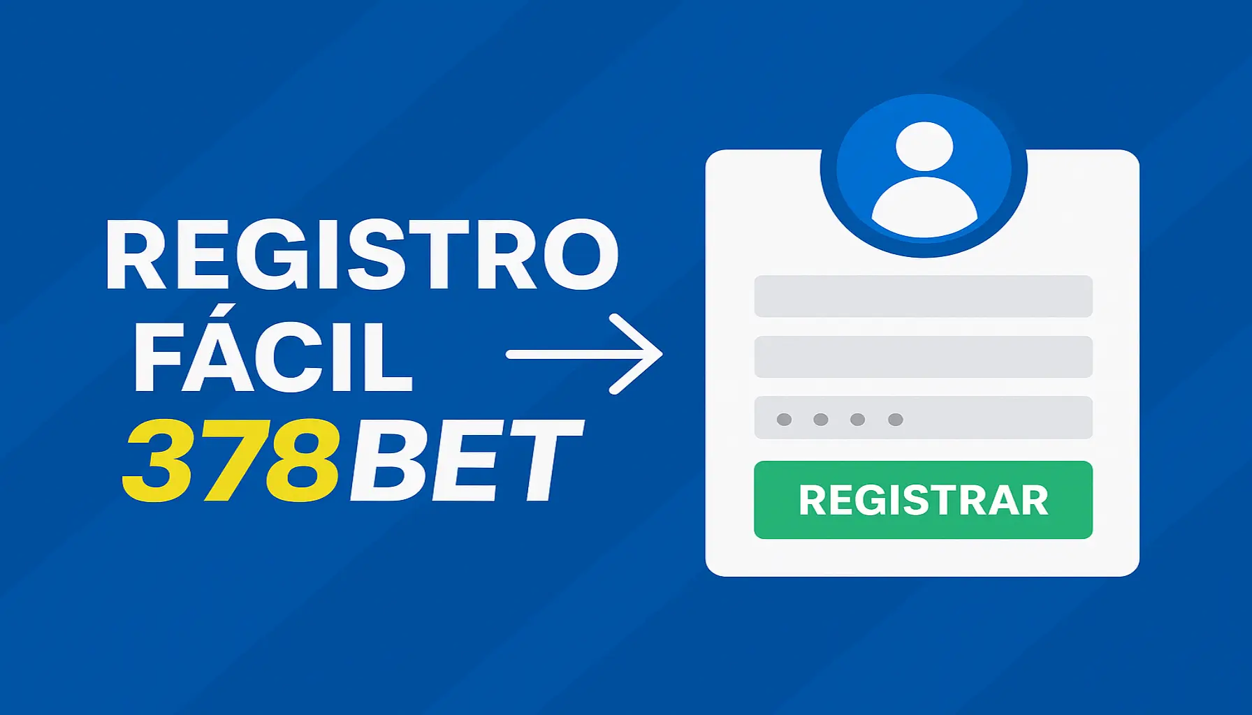 Não Perca tempo, o rRgistro na site 378BET